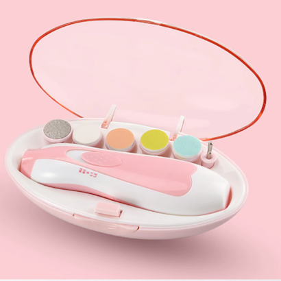Coupe-ongles électrique pour bébé, lime à ongles, outils de manucure à faible bruit