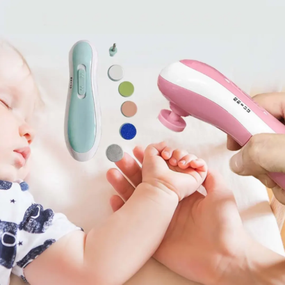 Coupe-ongles électrique pour bébé, lime à ongles, outils de manucure à faible bruit