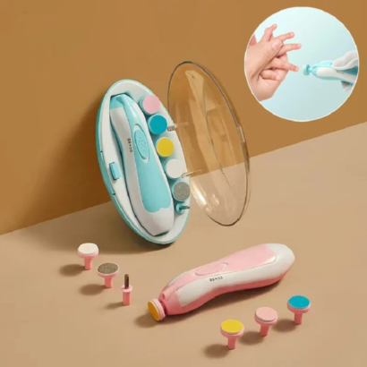 Coupe-ongles électrique pour bébé, lime à ongles, outils de manucure à faible bruit