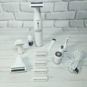 Tondeuse à batterie 6 en 1 Kemei KM-3523