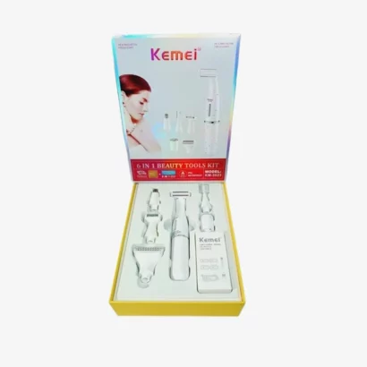 Tondeuse à batterie 6 en 1 Kemei KM-3523