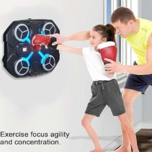 Machine De Boxe Musicale Intelligente Avec Bluetooth Et Lumière