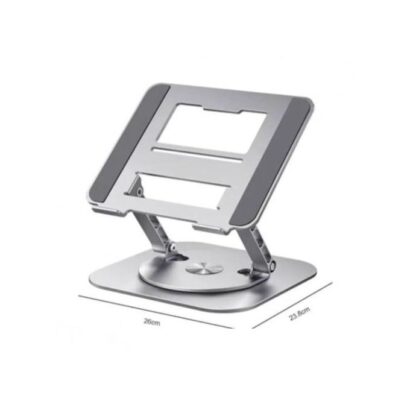 Support Pliable En Aluminium Pour PC Portable & Notebook rotatif 360°