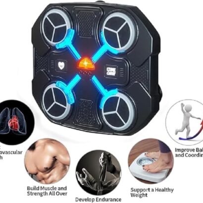 Machine De Boxe Musicale Intelligente Avec Bluetooth Et Lumière